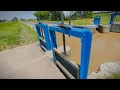 4K🇮🇩 BEAUTIFUL IRRIGATION VILLAGE | ROADS IN THE NAUGHTY AND BEAUTIFUL NDONESIAN IRRIGATION RURAL