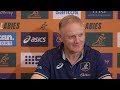 Joe Schmidt discusses upcoming match vs Springboks