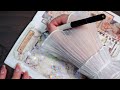 [ASMR] 숲의정원 활용 다꾸 🤎 Decorating a Vintage Diary with My New Stickers | Relaxing Sounds