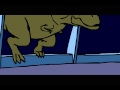Jurassic Park T Rex entrance animation