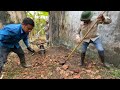Cleaning a 100 year old Abandoned HOUSE covered by TREES | Inspiring Clean Cleaning to everyone