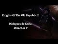 Knights Of The Old Republic II : Dialogues de Kreia à l'Académie de Trayus - Malachor V