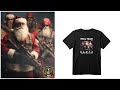 Seal Team Santa T-shirts