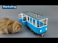 Building a Cat-Sized Lego Train