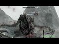 Weird Skyrim Clip