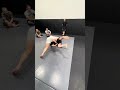 Escaping chest to chest half guard - Using the knee lever and sweeping with sumi gaeshi