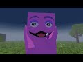 Monster School : BABY GRIMACE -  Minecraft Animation