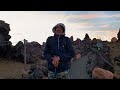 Teide National Park: Hiking to Pico del Teide at Sunset | 4K | Drone footage