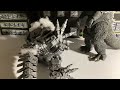 Showa Godzilla VS. Mecha Godzilla 2021 Stopmotion Battle #godzilla #kaiju #kaijufights #kaijumayhem