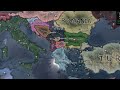 Hoi4 Timelapse - Balkan Powderkeg ( Balkan Battle Royal )
