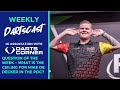 Question of the week sponsored by Condor Darts - What is the ceiling for Mike De Decker in the PDC?