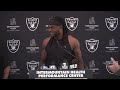 Davante Adams, Christian Wilkins and Tre'von Moehrig Presser - 6.12.24 | Raiders | NFL