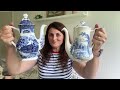 Charity shopping in a rich area | VINTAGE HOME DECOR HAUL | Angela’s Vintage Shop #thriftwithme
