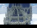 Gothic Votivkirche Minecraft Timelapse