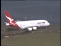 Arrival of the Qantas A380