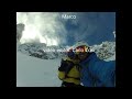 Freeride in Cristallo, Steep Skiing in Canale Vallençan (Canale del Prete) GoPro HD