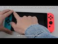 How to put on tempered glass screen protector for Nintendo Switch / Switch Lite