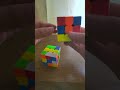 did rescramble for the 1st time (take a solved cube and turn it into a specific scramble)