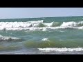 Indiana Dunes State Park huge waves today… 🌊 🌊🌊