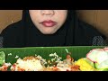 MUKBANG AYAM GEPREK TAHU GORENG KERUPUK BAWANG LALAPAN LEUNCA KEMANGI TIMUN