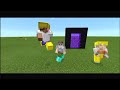 Multiplayer Parkour funny gameplay in Nether Portal | Craftsman: building craft
