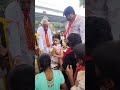 Allu Arjun with his cute daughter at Ganpati Bappa Visarjana rally ☺️| Allu Arjun and Allu Arha |