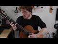 Impromptu No. 3 (Schubert), Excerpt arranged for Classical Guitar