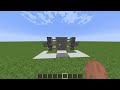 Minecraft: Simple Redstone Door Tutorial
