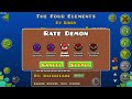 The Four Elements by Eiken (Insane Demon) - Geometry Dash 2.2