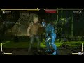 MK11 All Fatalities on RoboCop Zero Tolerance Anodized Blue Skin