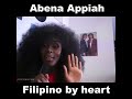 Abena Appiah considers herself as a member of Aeta tribe from the Philippines