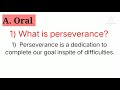 Perseverance in life questions and answers/chapter-1)class-5ICSE /moral science/ value education