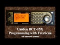 Uniden BCT15X   Freescan Programming