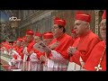Procession et entrée en Conclave