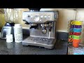 How to descale and clean Breville Barista espresso machine with Urnex products