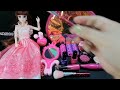 Most Satisfying with Unboxing Girls Fashion Make Up Set Toys and Barbie