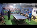 Asri (PTM GSG) vs Sugeng (PTM Rawa Sepat) 3-0: Pertandingan Persahabatan Tenis Meja