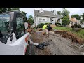 How to build a retaining wall up hill