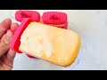 How to Make Orange Creamsicle Popsicles
