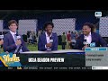 UCLA's Ethan Garbers, J.Michael Sturdivant & Jay Toia Preview the Season | 2024 Football Media Days