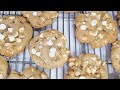 Brown Butter White Chocolate Macadamia Nut Cookies | SOURDOUGH RECIPE