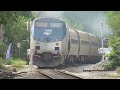 CSX 911, CSX Training cars, Amtrak, and MBTA! Railfanning from Portland to Westford 9/23 - 9/30/23