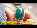 hanya #1750 dapet batu bacan top mejiko coklat kristal totol dalmation