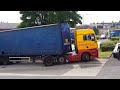 Lorry driver turn fail.