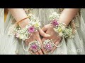 jewellery designs 2021 for mehndi function ||Beautiful flower and gotta  jewellery sets.