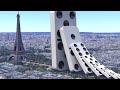 Domino Effect V10 The largest domino simulation on Real Footage