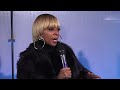 Mary J. Blige Answers My Question