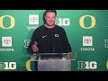 Oregon football head coach Dan Lanning 2024 Oregon Media Day Season Preview
