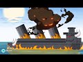 MEGA BOSS: EMERALDTANIC  vs MEGA TANK - Cartoons about tank/Nina tank cartoon