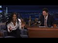 Naomi Campbell Gives Jimmy Modeling Tips and a Tap Dance Lesson, Talks NAOMI Exhibit (Extended)